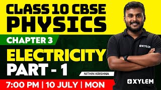 Class 10 CBSE Physics  Chapter 3  Electricity  Part  1  Xylem Class 10 CBSE [upl. by Ecirted]