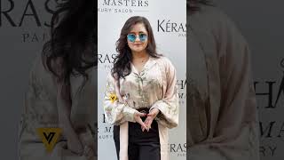 Rashmi Desai Present At Launch Party Of New Salon Hair Masters [upl. by Acinoev]