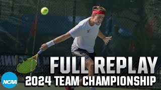 2024 NCAA DII mens tennis team finals  FULL REPLAY [upl. by Narej]