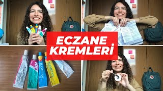 ECZANE KREMLERİ  Hangisi Ne İşe Yarıyor Lekelerçatlaklarkızarıklıklaryaralarsivilce izleri [upl. by Mcferren]