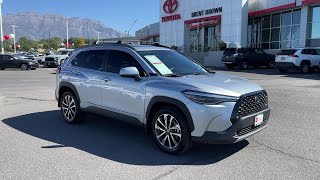 2023 Toyota CorollaCross XLE UT Orem Provo Pleasant Grove Vineyard Lehi [upl. by Hamrnand]