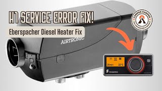 Eberspacher H1 Service Error Fix Eberspacher Diesel Heater Fix [upl. by Sweet]