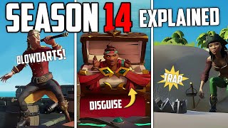 All NEW Season 14 Features Explained  Sea of Thieves [upl. by Timothee]