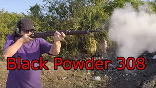 Black Powder 308 Testing [upl. by Htir]