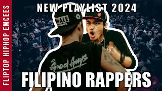 New FIlipino Rap Music Playlist  Fliptop Rappers Song Compilation 2024 [upl. by Fiden]