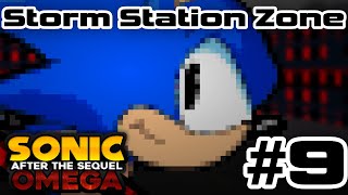 Sonic After The Sequel Omega  Part 9 Playthrough  Storm Station Zone [upl. by Ariat]