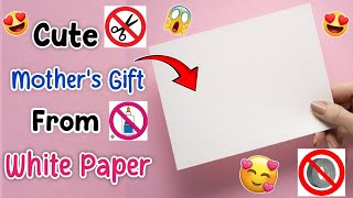 Easy amp Beautiful Mothers Day Gift From PaperNo Glue❌ No Scissor ❌How To Make Mothers Day Gift Diy [upl. by Schatz328]