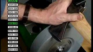 Axe Sharpening using Tormek [upl. by Lsil]