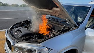 THE CAR CAUGHT FIRE  UCL Movein Vlog  Langton Close [upl. by Renell]