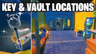 How to Get Keys and Open Vaults in Fortnite Season 4 [upl. by Roux]