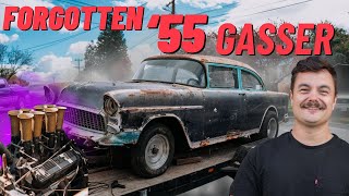 55 Chevy Gasser FORGOTTEN for 55 Years [upl. by Ytsirc17]