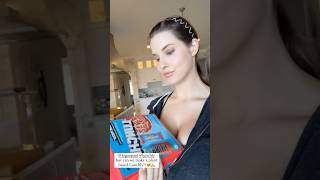 Amanda Cerny received her Lunchly Package 🔥 lunchly prime feastables amandacerny [upl. by Ranite]