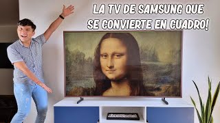 Televisor Samsung The Frame 2021 ¡Único en su tipo Review español [upl. by Eurydice]