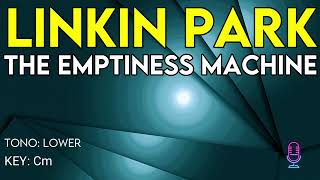 Linking Park  The Emptiness Machine  Karaoke Instrumental  Lower [upl. by Mohorva]