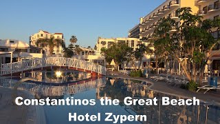 Constantinos The Great Beach Hotel  Zypern [upl. by Mylor]