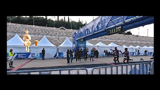 Athens Center Promenade  The 41st Athens MarathonThe Authentic Finish 101124  Pan11 [upl. by Wynne461]