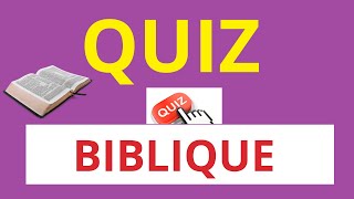 La Bible en Questions Testez votre Compréhension 1 [upl. by Willem698]