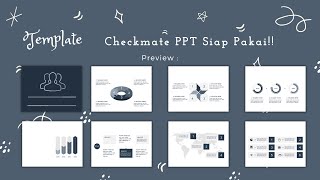 Template PPT Presentasi Laporan PKL Template PPT Power Point Statistika Siap Pakai [upl. by Spevek642]