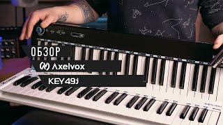 Обзор MIDIклавиатуры Axelvox KEY49j [upl. by Pevzner87]