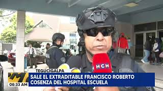 Sale el extraditable Francisco Roberto Cosenza del Hospital Escuela [upl. by Ayotahs]