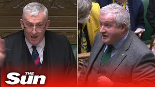 Ian Blackford nearly booted from Commons before storming out after heated exchange [upl. by Rhys123]