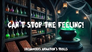 DreamWorks Animations TROLLS  CANT STOP THE FEELING Lyrics Halloween 2024 [upl. by Fancie]