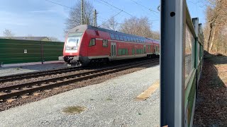 RE8 nach Hannover Hbf fährt durch Lunestedt [upl. by Eicats780]