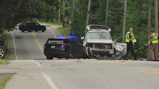 Woman injured in Brunswick crash involving sheriffs office cruiser [upl. by Gerek884]