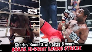 Charles Bennett krazy horse Ends 21Fight Losing Streak in Epic Comeback [upl. by Martella592]