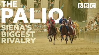 17 jockeys 3 laps and 70 seconds to win one of Italys most intense rivalries  BBC [upl. by Ilagam505]