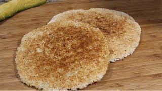 How to make Kasav Ayisien Cassava Bread Recipe Island Vibe Cooking [upl. by Eilyk175]