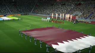 Qatar vs Uzbekistan  World Cup 2026 Qualifier  eFootball 2025 Gameplay [upl. by Towrey348]