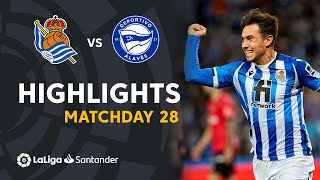 REAL SOCIEDAD 1  2 DEPORTIVO ALAVÉS  RESUMEN LALIGA EA SPORTS [upl. by Doy]