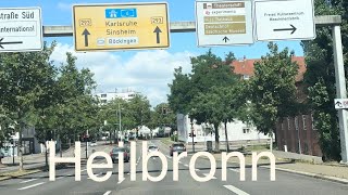 Heilbronn Driving Vlog  Lorsch  A 6  Germany  2024 [upl. by Ellatnahc775]