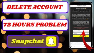 how to delete snapchat account permanently security restrictions2024 [upl. by Larue]