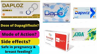 Dapagliflozin 10mg  forxiga farxiga benefits and side effects  How does Dapagliflozin work [upl. by Toulon931]