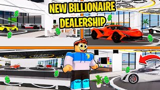 I BUILT A BILLIONAIRES SUPERCAR DEALERSHIP IN DEALERSHIP TYCOON UPDATE [upl. by Bandler]