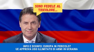 Europa in pericolo UE approva uso illimitato di armi in Ucraina nonostane i partiti italiani [upl. by Eniawed]