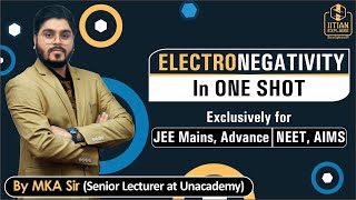 Electronegativity  Detail Concept and Tricks  Explained by IITian  Jee Mains Advance  NEET [upl. by Akeber]