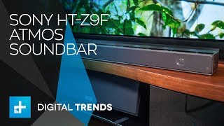 Sony HTZ9F Soundbar  Hands On Review [upl. by Tigges]