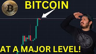 BITCOIN  AT A MAJOR LEVEL bitcoin [upl. by Modesty]