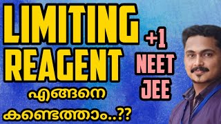 Limiting Reagent എങ്ങനെ കണ്ടെത്താം Plus one and entrance important topic made easy  NEET  JEE [upl. by Faro]