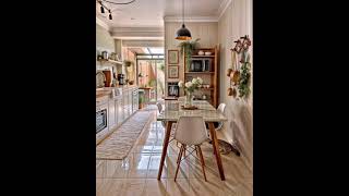 New designs kitchen and dining table and chairs satting my Ideas travelvlog [upl. by Htezil]