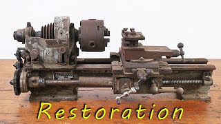 Restoration of old Lathe — C609（Gustav Esfeld MDO） [upl. by Asiral]