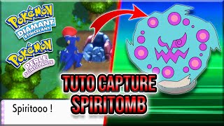 Comment Capturer SPIRITOMB dans POKÉMON DIAMANT ÉTINCELANT et PERLE SCINTILLANTE [upl. by Nylsaj787]