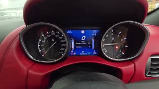 2019 MASERATI LEVANTE S GRANDSPORT BLUE 30TT PETROL 8 SPEED AUTOMATIC AWD ENGINE TEST NMW09052 [upl. by Aivartal]