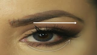 Maquillaje de ojos para parpados caidoshinchadospaso a paso  hooded eye makeup tutorial [upl. by Navada136]