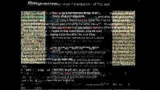 Reading Etruscan Pyrgi tablets through Slavic languagewmv [upl. by Navarro632]