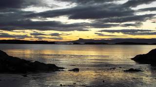 Sunset at Sunnyside Croft Arisaig 141013 [upl. by Sakhuja]