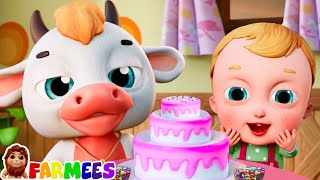 Pat a Cake Pat a Cake Song  More Baby Songs by Farmees [upl. by Anerda]